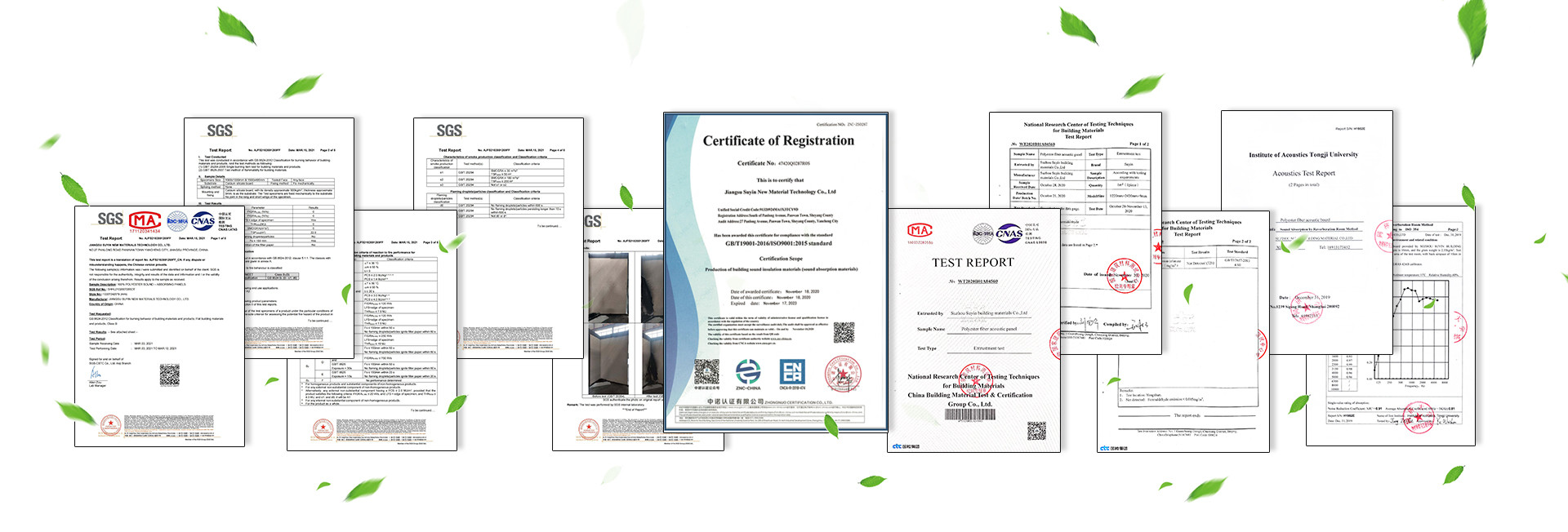 kwaliteit Polyester Akoestische Comités Fabriek